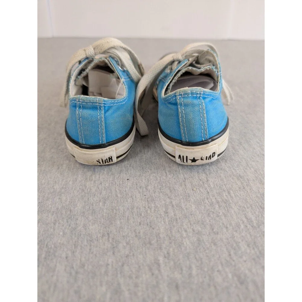 Converse Chuck Taylor All Star Low Top Canvas Lace-Up Sneaker Blue/White 13